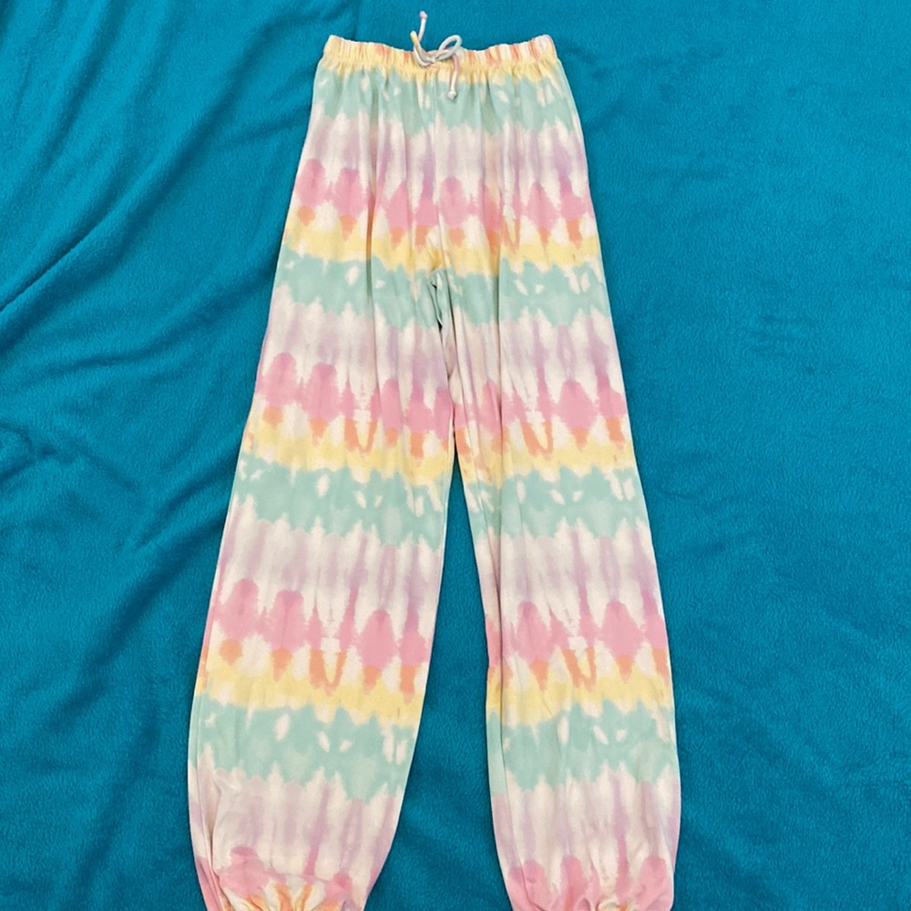 For 12 years olds cute the due sweats not heavy light wear.
